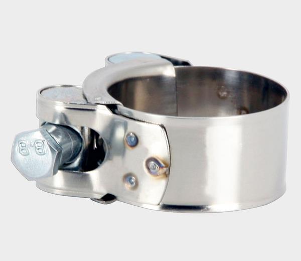 Auspuffschelle chrom Ø 52-55mm