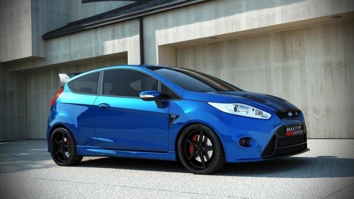 Bodykit (RS Look) Front Stoßstange Heckansatz Diffusor passend für Ford Fiesta Mk7 FL