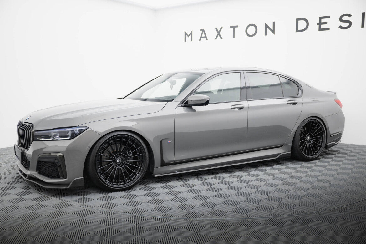 Carbon Bodykit Frontansatz Seitenschweller Heckansatz Spoiler passend für BMW 7 M-Paket G11 FL + TÜV