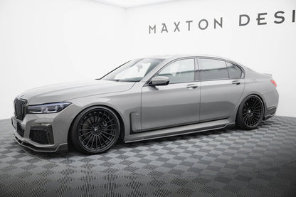 Carbon Bodykit Frontansatz Seitenschweller Heckansatz Spoiler passend für BMW 7 M-Paket G11 FL + TÜV