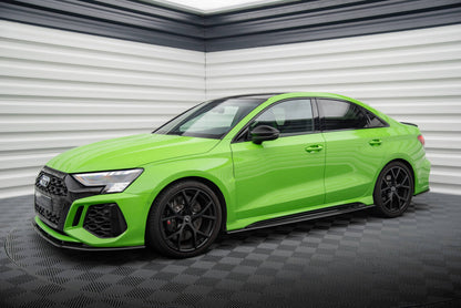 Carbon Bodykit Set Frontspoiler Seitenschweller Heckansatz passend für Audi RS3 8Y Limousine