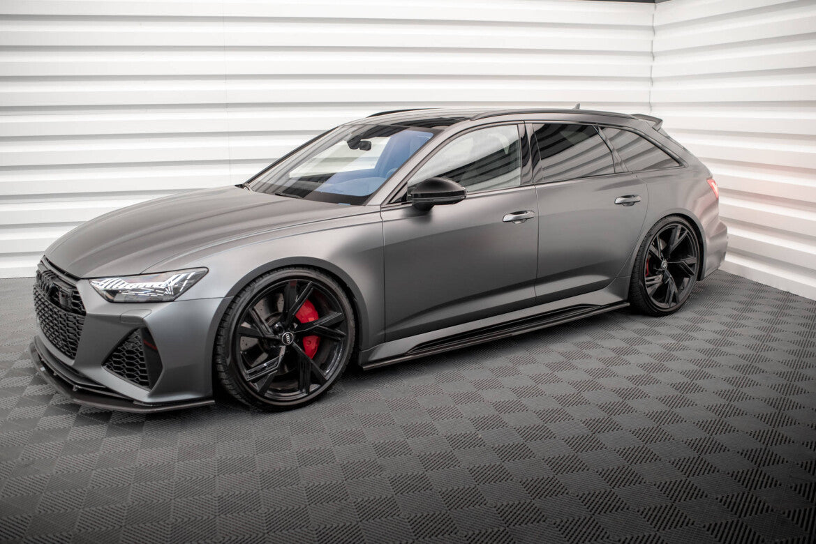 Carbon Bodykit Set Frontspoiler Seitenschweller Heckansatz passend für Audi RS6 C8