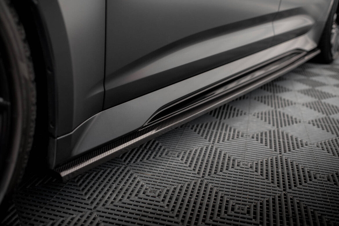 Carbon Bodykit Set Frontspoiler Seitenschweller Heckansatz passend für Audi RS6 C8