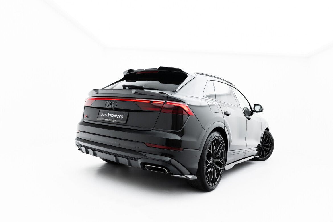 Carbon Diffusor Flaps passend für Audi Q8 S-Line Mk1 FL