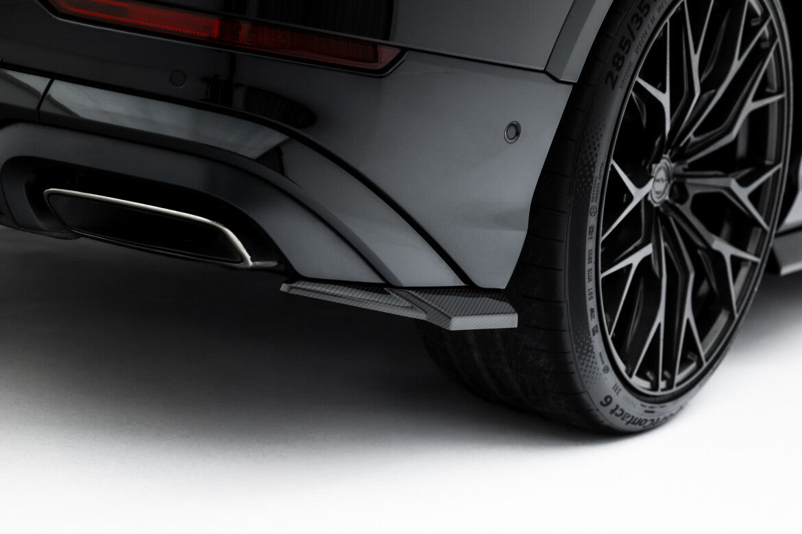 Carbon Diffusor Flaps passend für Audi Q8 S-Line Mk1 FL