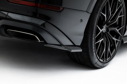 Carbon Diffusor Flaps passend für Audi Q8 S-Line Mk1 FL