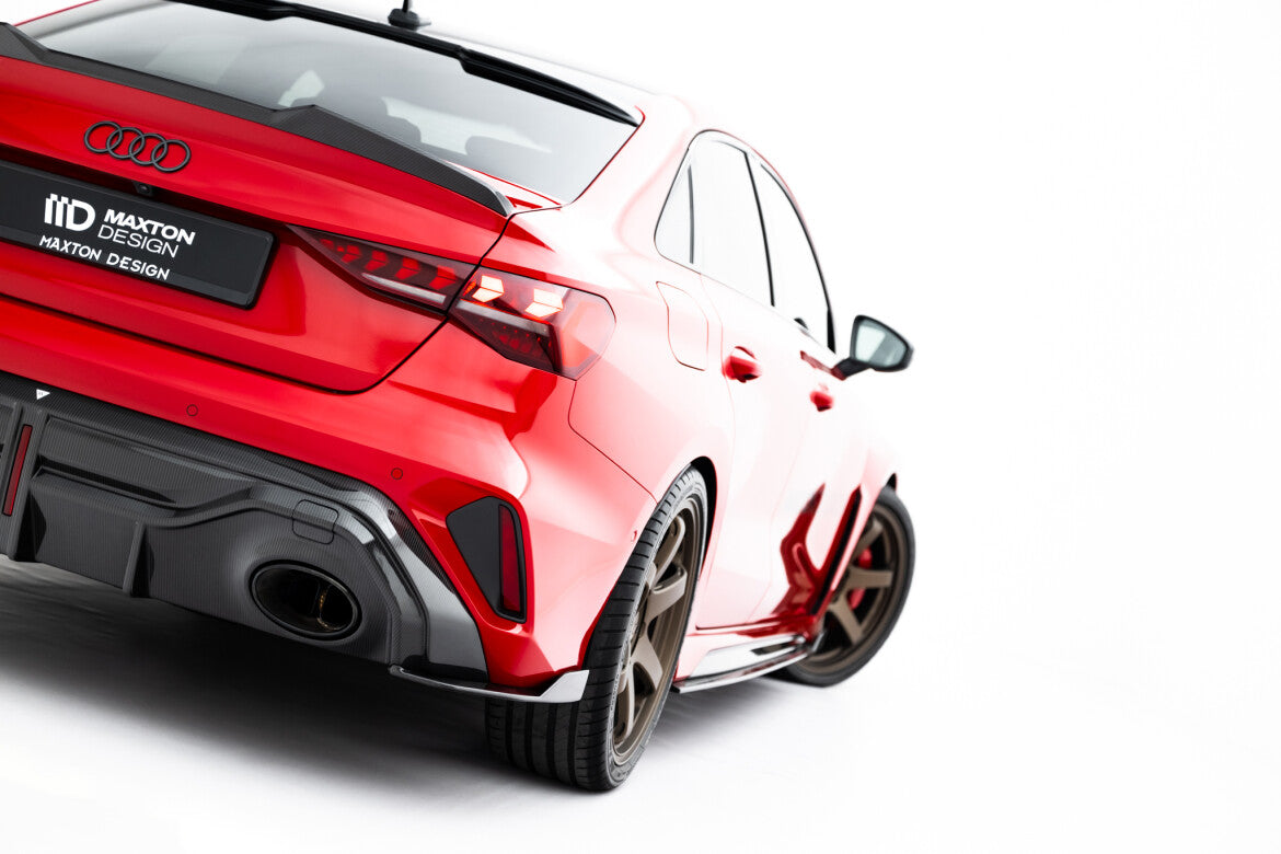 Carbon Diffusor Flaps passend für Audi RS3 Limousine 8Y FL