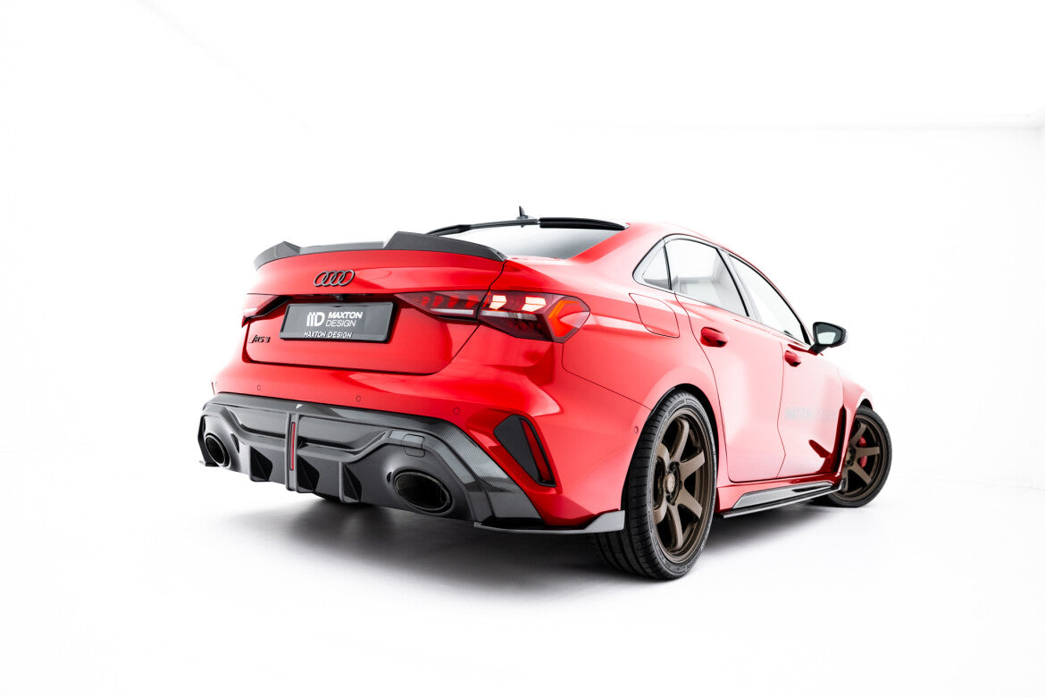 Carbon Diffusor Flaps passend für Audi RS3 Limousine 8Y FL