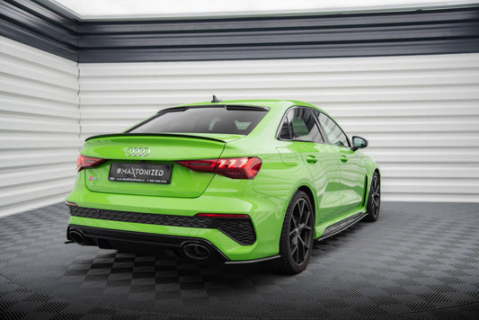 Carbon Diffusor Flaps passend für Audi RS3 Limousine 8Y