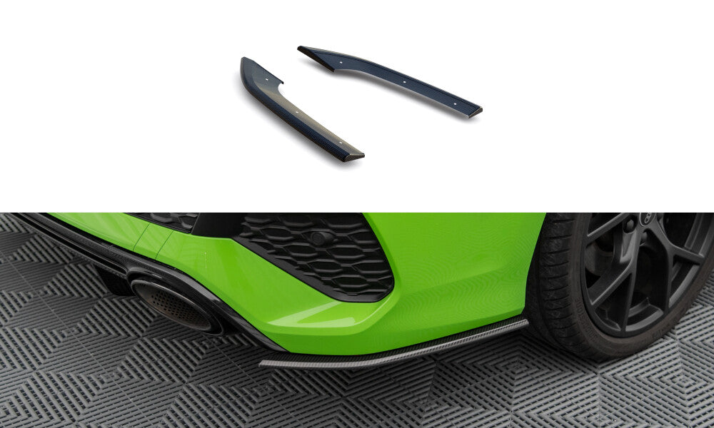 Carbon Diffusor Flaps passend für Audi RS3 Limousine 8Y