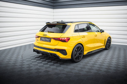 Carbon Diffusor Flaps passend für Audi RS3 Sportback 8Y