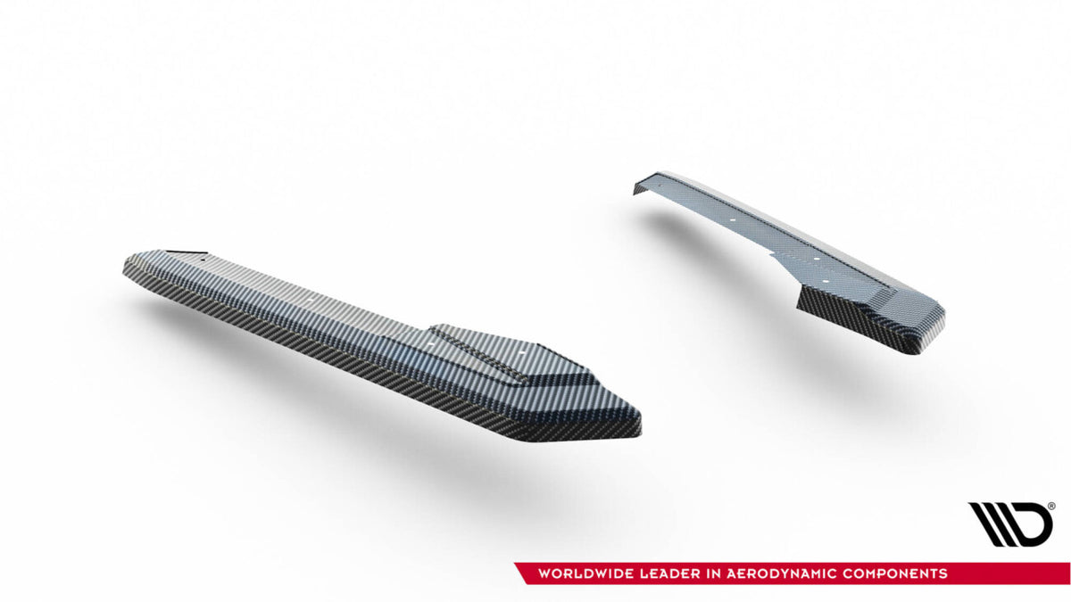 Carbon Diffusor Flaps passend für Audi RS7 C8