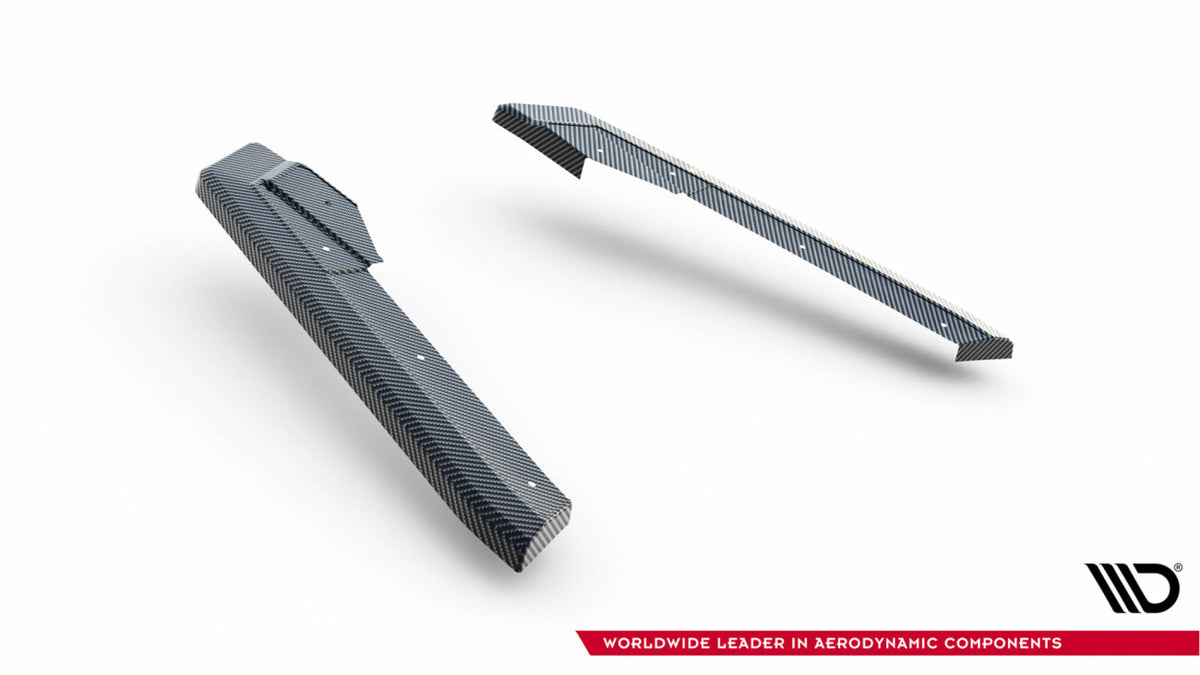 Carbon Diffusor Flaps passend für Audi RS7 C8