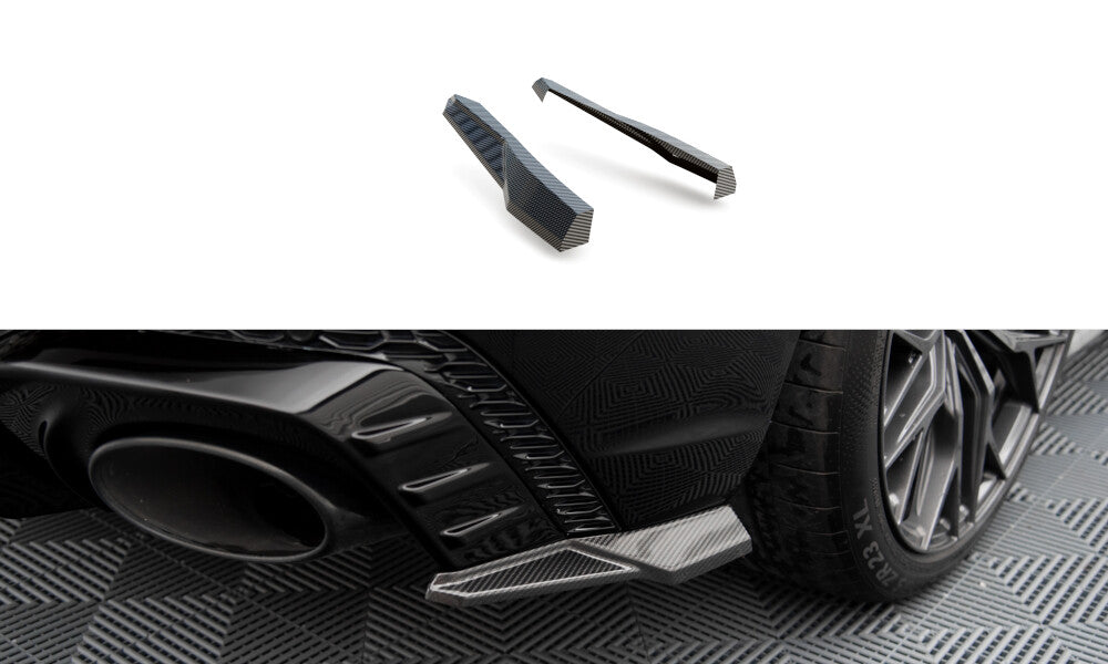 Carbon Diffusor Flaps passend für Audi RSQ8 Mk1