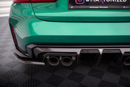 Carbon Diffusor Flaps passend für BMW M3 Limousine / Touring G80 / G81