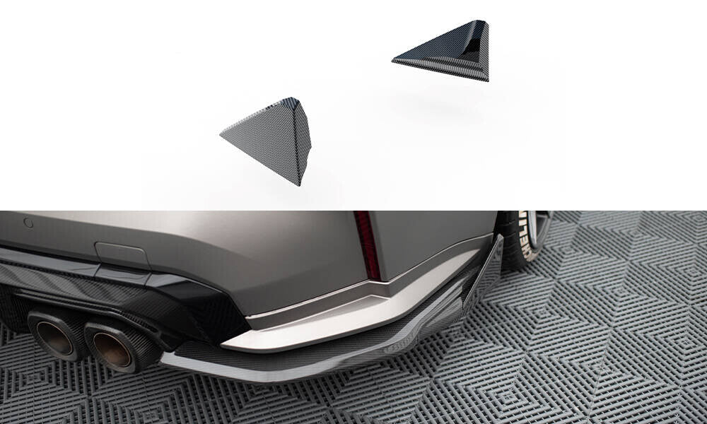 Carbon Diffusor Flaps passend für BMW M4 G82 / G82 FL