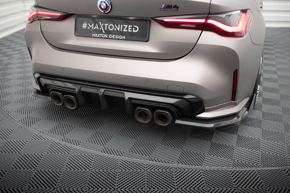 Carbon Diffusor Flaps passend für BMW M4 G82 / G82 FL