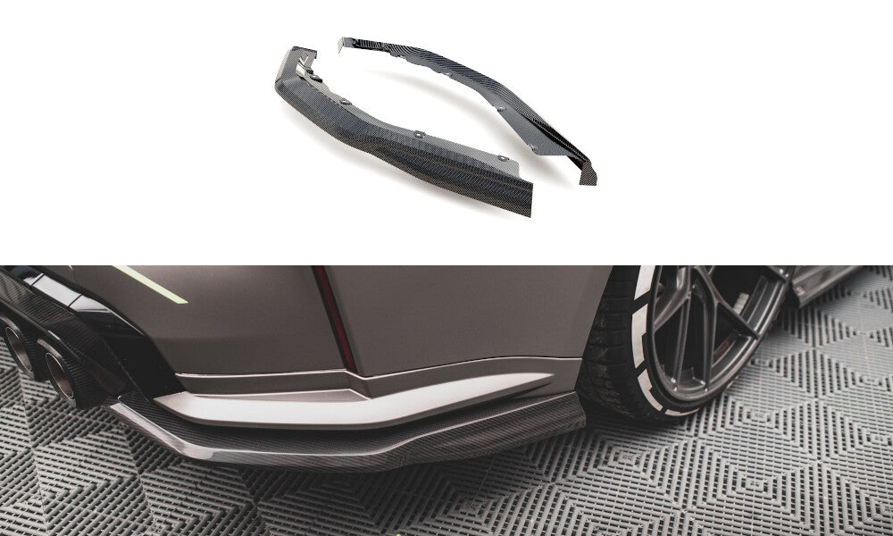 Carbon Diffusor Flaps passend für BMW M4 G82 / G82 FL