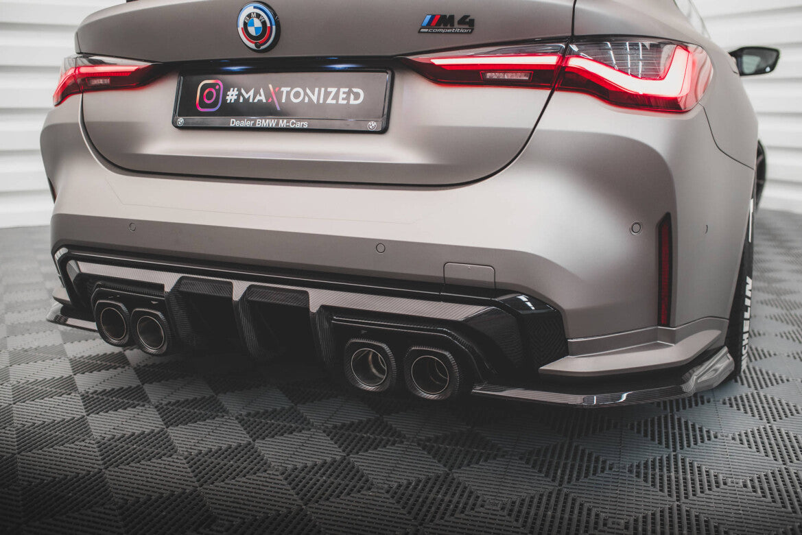Carbon Diffusor Flaps passend für BMW M4 G82 / G82 FL