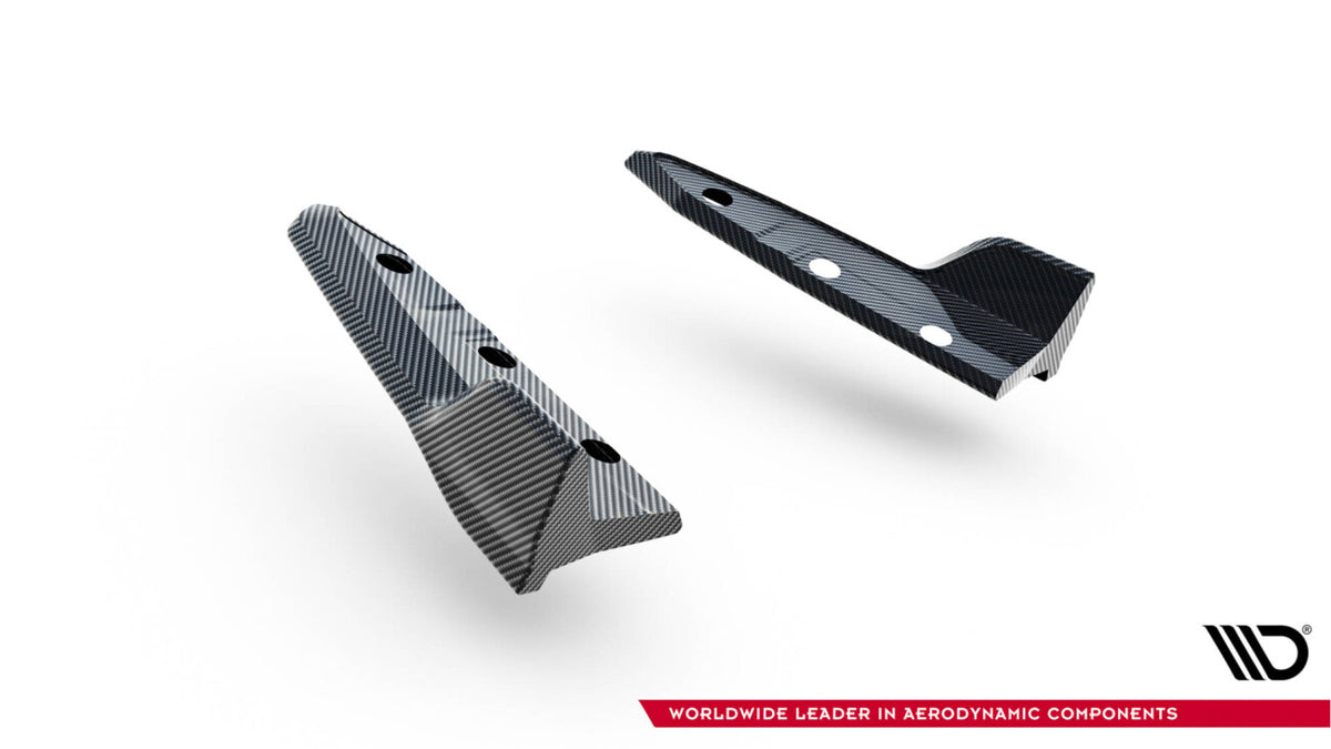 Carbon Diffusor Flaps passend für BMW X5 M F95 FL