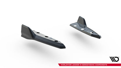 Carbon Diffusor Flaps passend für BMW X5 M F95 FL
