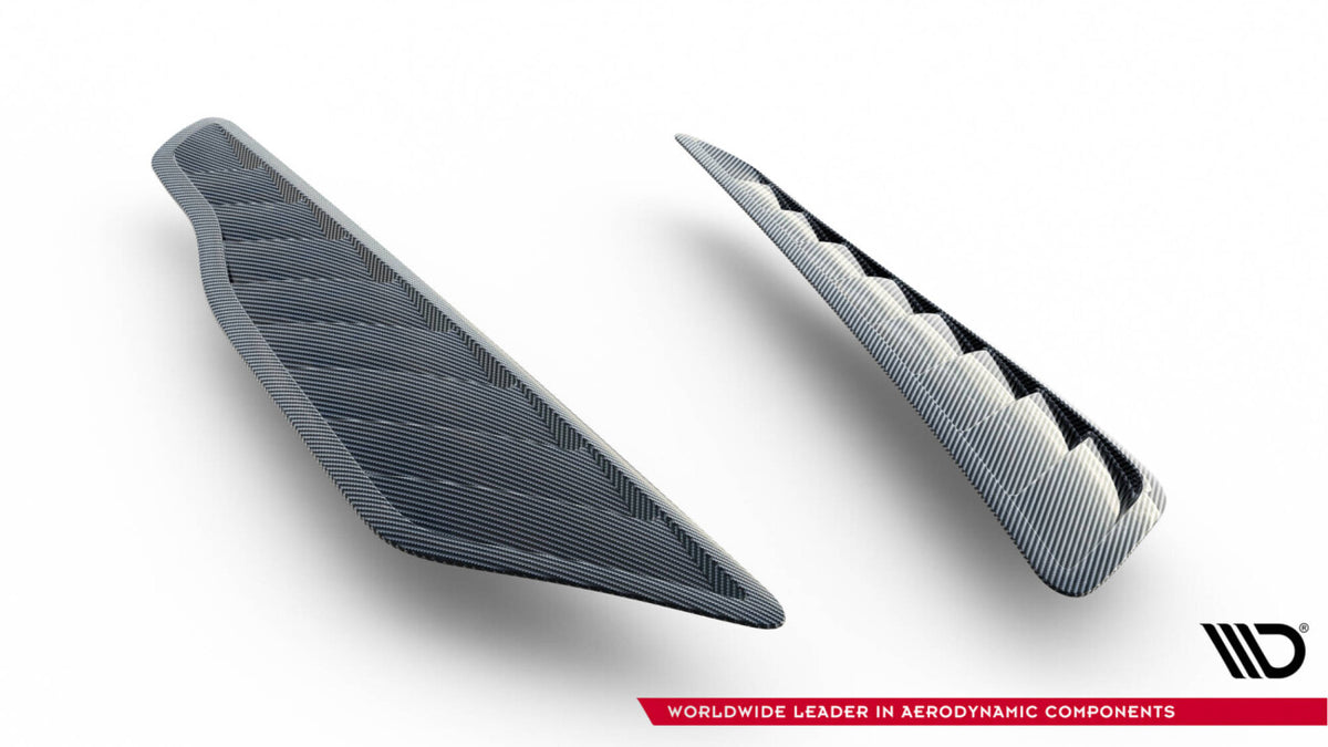 Carbon Front Bumper Side Vents passend für Mercedes-AMG GT C C190 FL