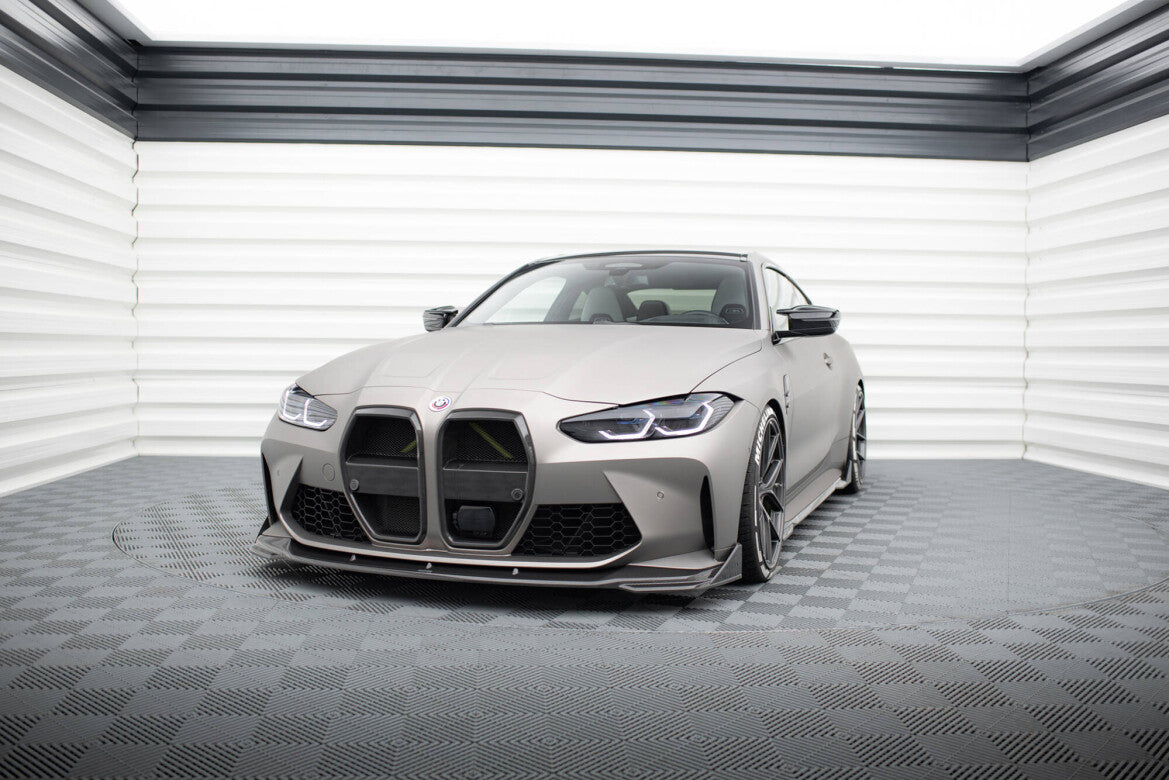 Carbon Front Stoßstange Flaps passend für BMW M4 G82 / G82 FL