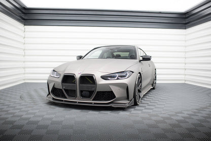 Carbon Front Stoßstange Flaps passend für BMW M4 G82 / G82 FL