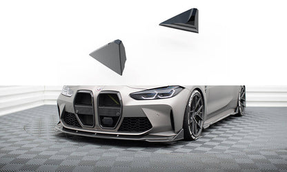 Carbon Front Stoßstange Flaps passend für BMW M4 G82 / G82 FL