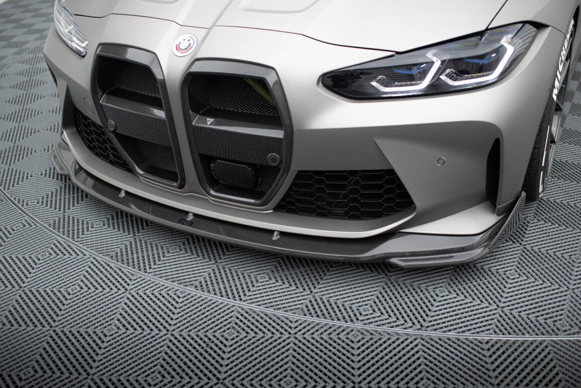 Carbon Front Stoßstange Flaps passend für BMW M4 G82 / G82 FL