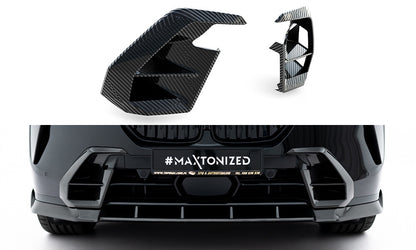 Carbon Front Stoßstange seitliche Air Intakes passend für BMW X7 M-Paket G07 FL