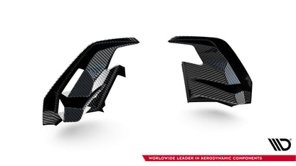Carbon Front Stoßstange seitliche Air Intakes passend für BMW X7 M-Paket G07 FL