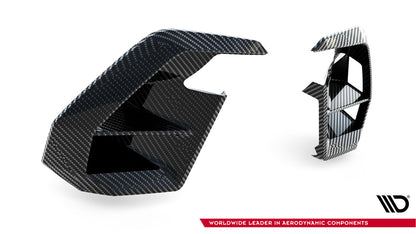 Carbon Front Stoßstange seitliche Air Intakes passend für BMW X7 M-Paket G07 FL