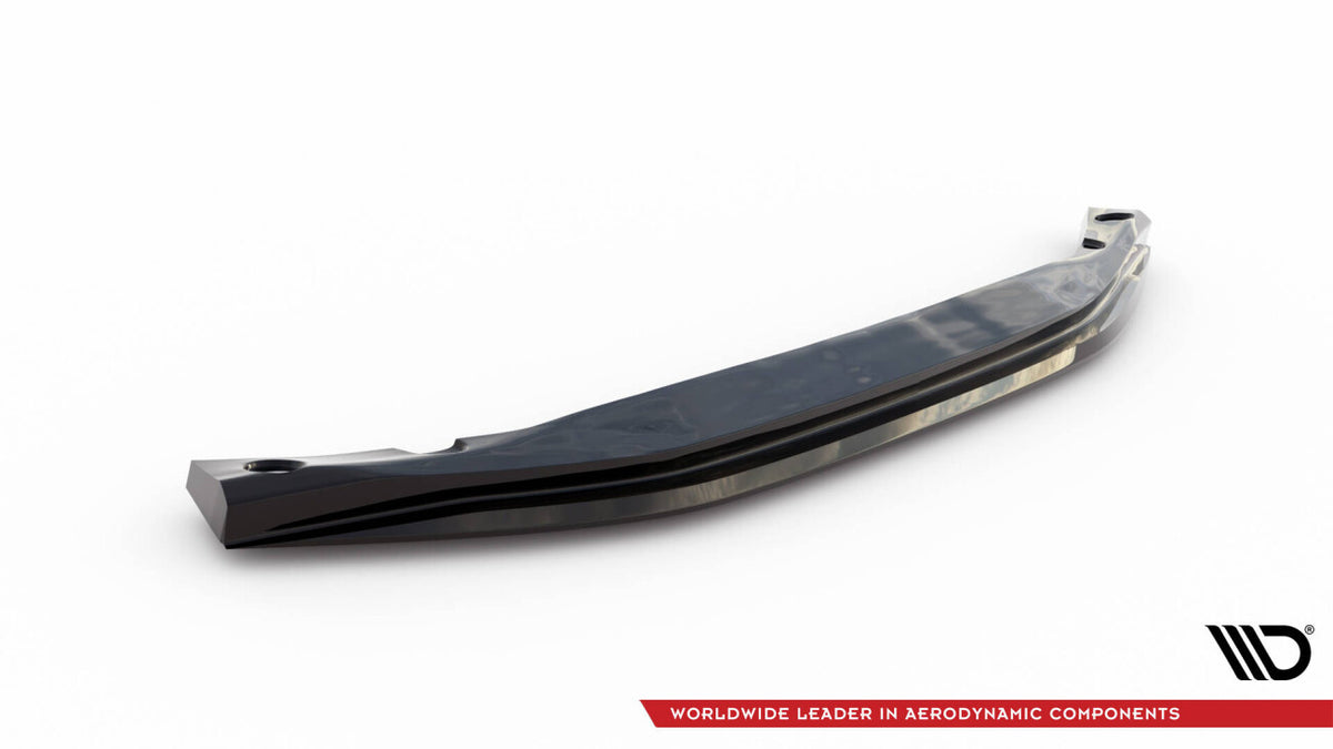 Carbon Frontlippe + ABS Diffusor passend für BMW 7 M-Paket G11 FL schwarz Hochglanz