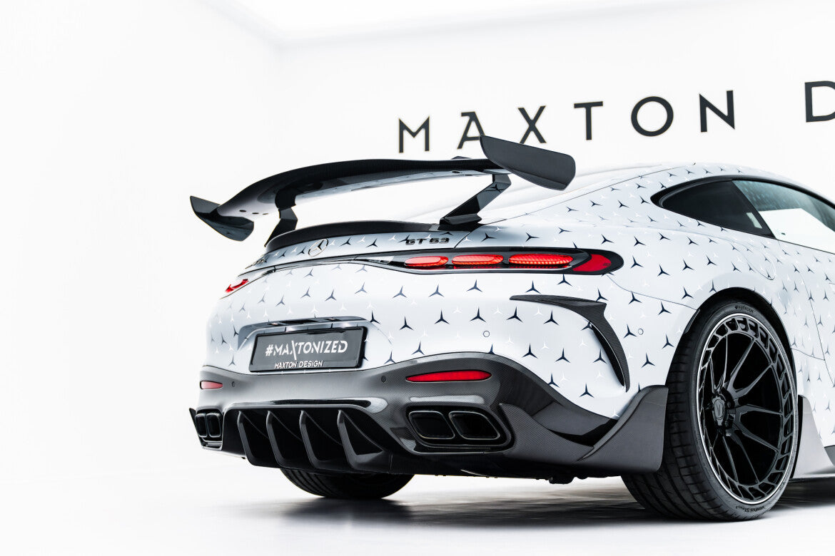 Carbon Heck Stoßstange Canards passend für Mercedes-AMG GT 63 / 55 / 63 S E Performance C192