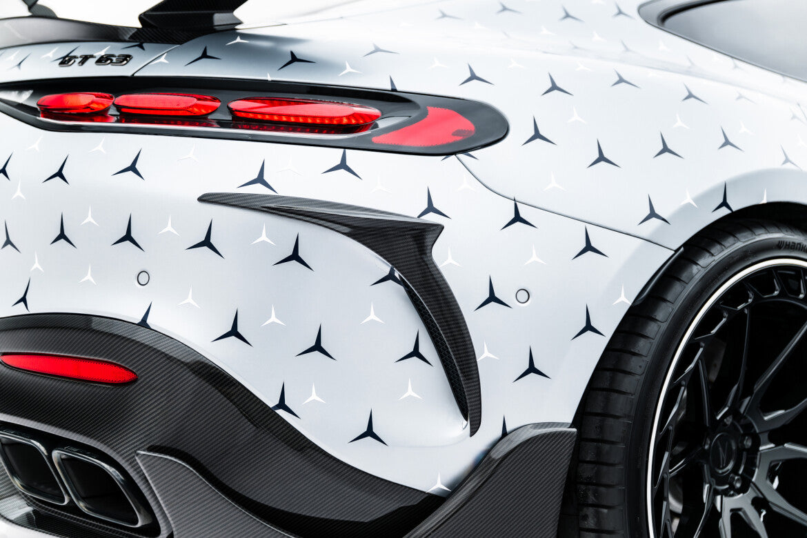 Carbon Heck Stoßstange Canards passend für Mercedes-AMG GT 63 / 55 / 63 S E Performance C192