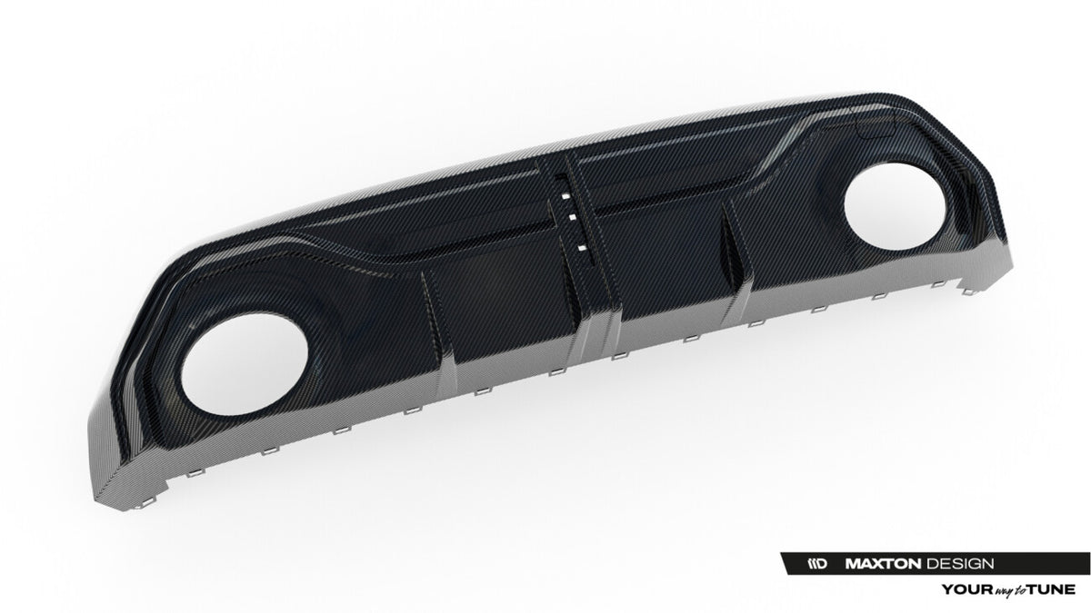 Carbon Heckansatz Diffusor passend für Audi RS3 Limousine 8Y FL