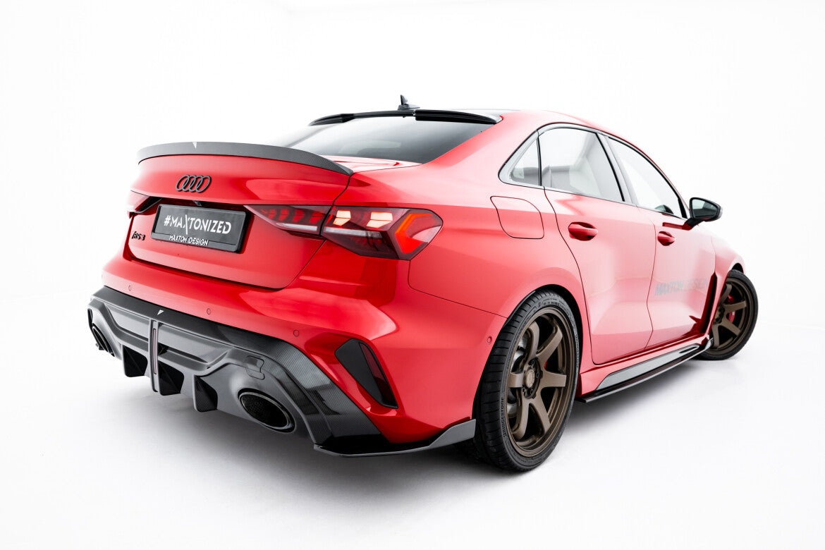Carbon Heckansatz Diffusor passend für Audi RS3 Limousine 8Y FL