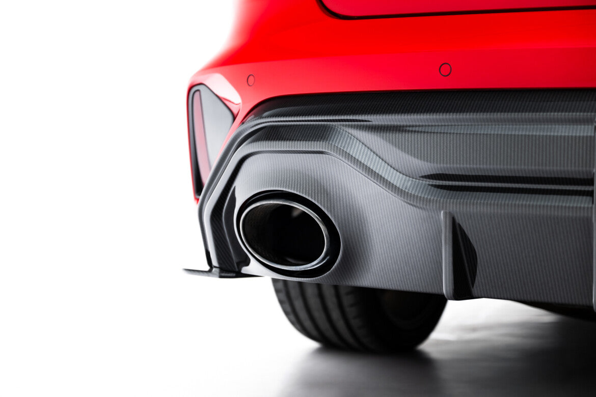 Carbon Heckansatz Diffusor passend für Audi RS3 Limousine 8Y FL