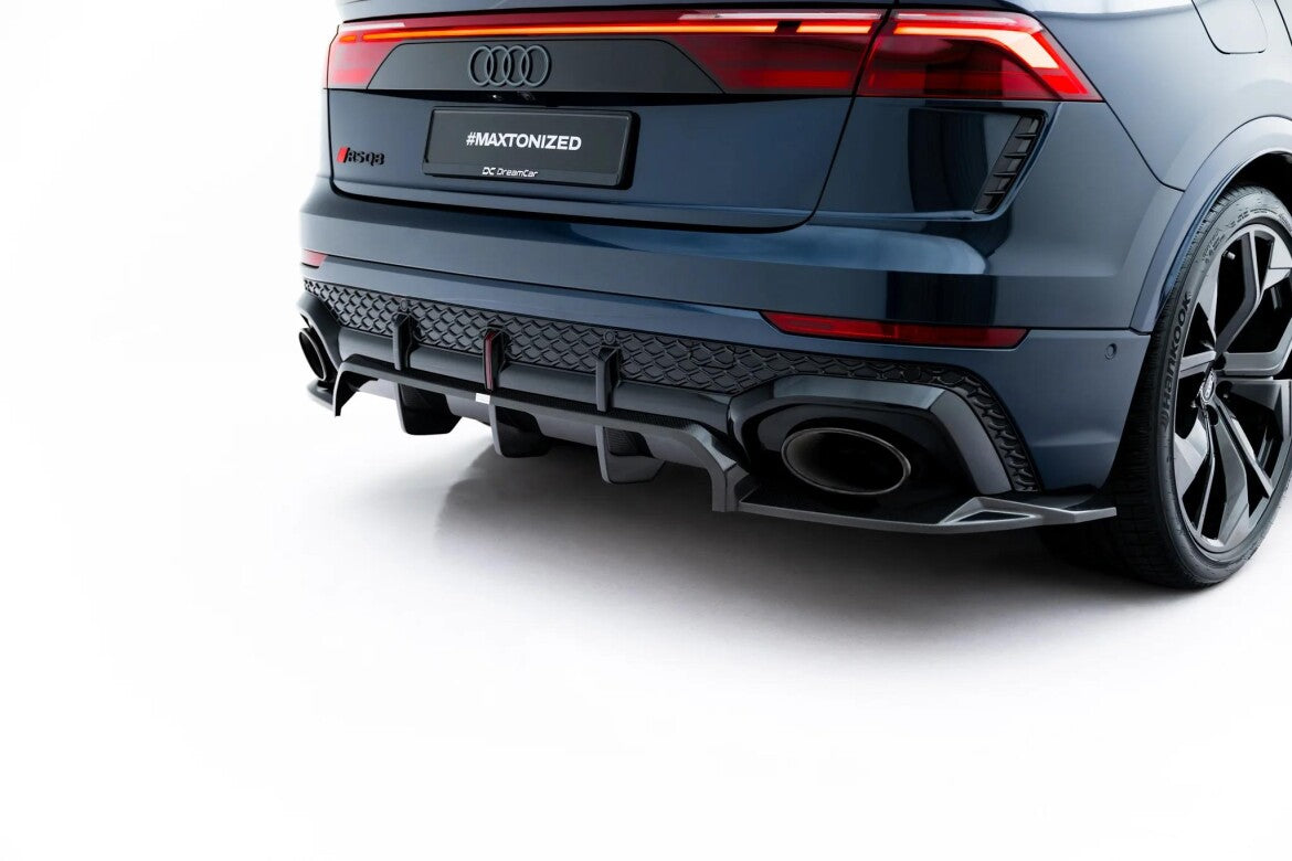 Carbon Heckansatz Diffusor passend für Audi RSQ8 Mk1 Facelift