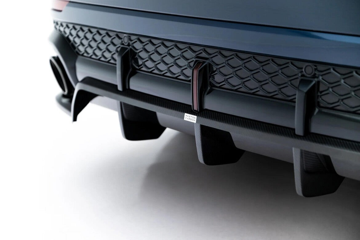 Carbon Heckansatz Diffusor passend für Audi RSQ8 Mk1 Facelift