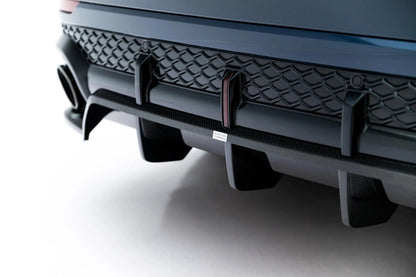 Carbon Heckansatz Diffusor passend für Audi RSQ8 Mk1 Facelift