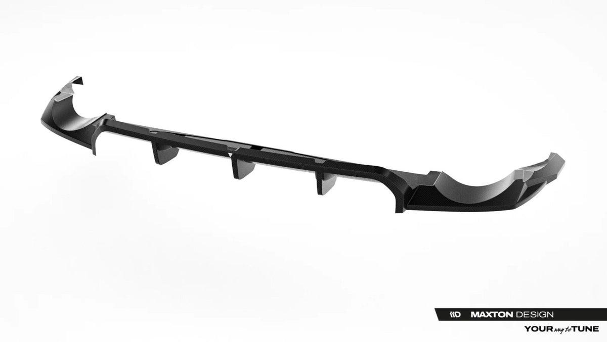 Carbon Heckansatz Diffusor passend für Audi RSQ8 Mk1 Facelift