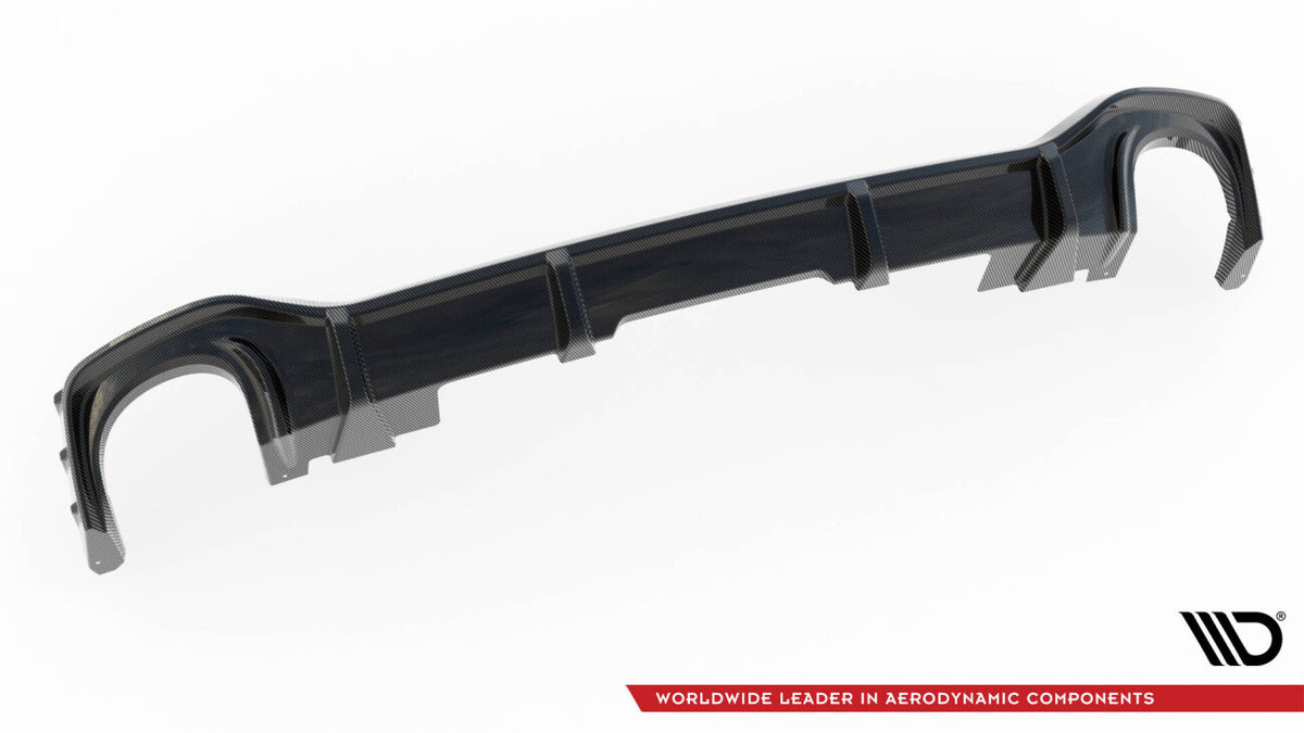 Carbon Heckansatz Diffusor passend für Audi RSQ8 Mk1