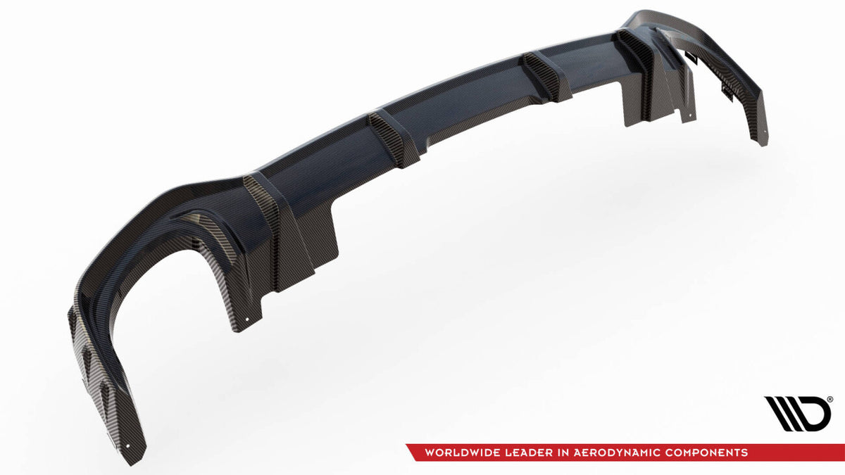 Carbon Heckansatz Diffusor passend für Audi RSQ8 Mk1