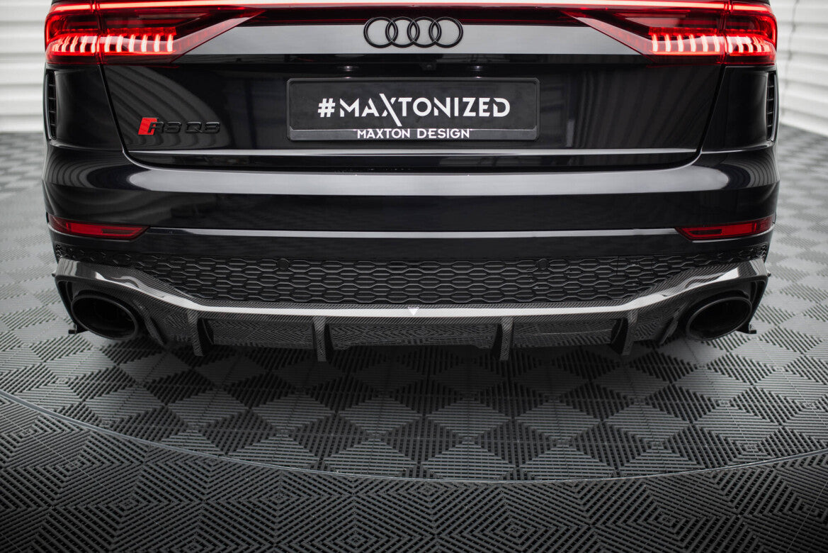 Carbon Heckansatz Diffusor passend für Audi RSQ8 Mk1