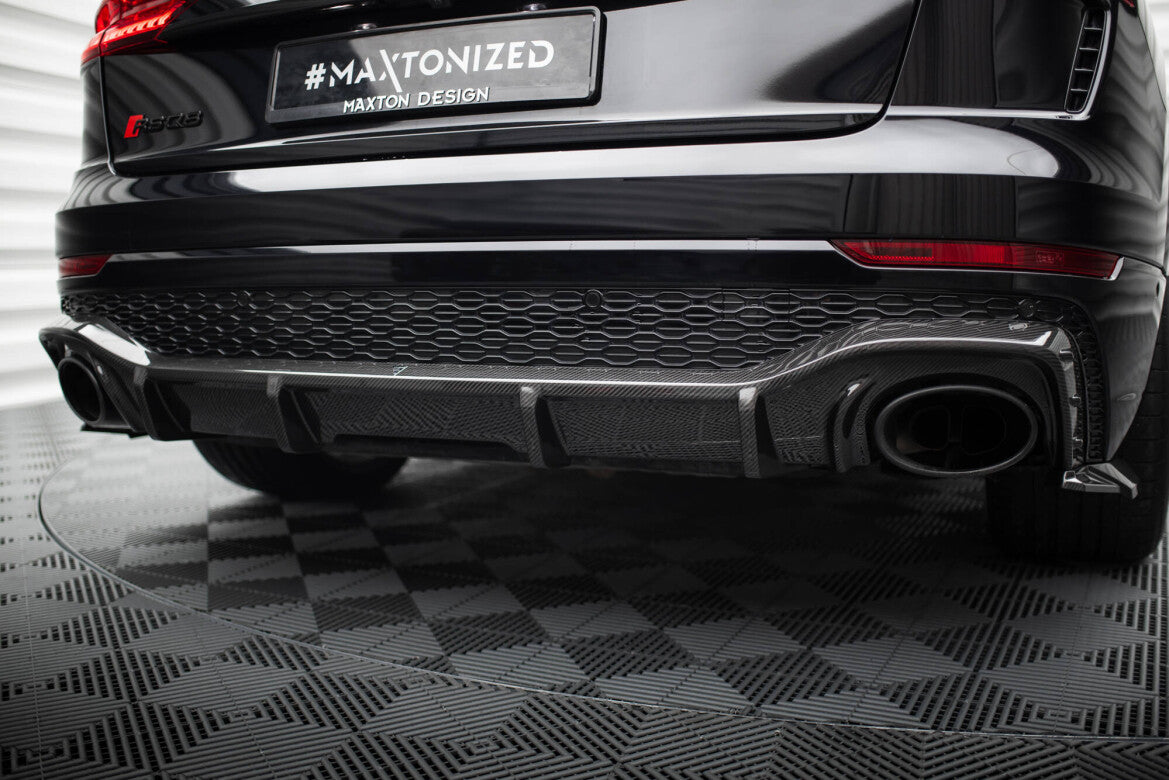 Carbon Heckansatz Diffusor passend für Audi RSQ8 Mk1