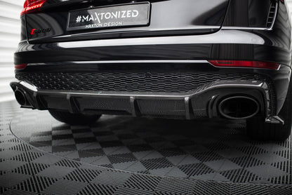 Carbon Heckansatz Diffusor passend für Audi RSQ8 Mk1