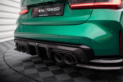 Carbon Heckansatz Diffusor passend für BMW M3 Limousine / Touring G80 / G81