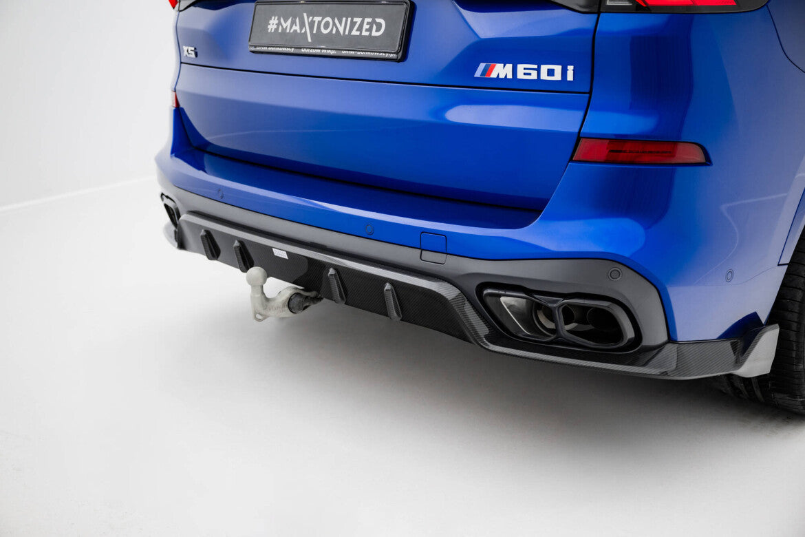 Carbon Heckansatz Diffusor passend für BMW X5 M-Paket G05 FL